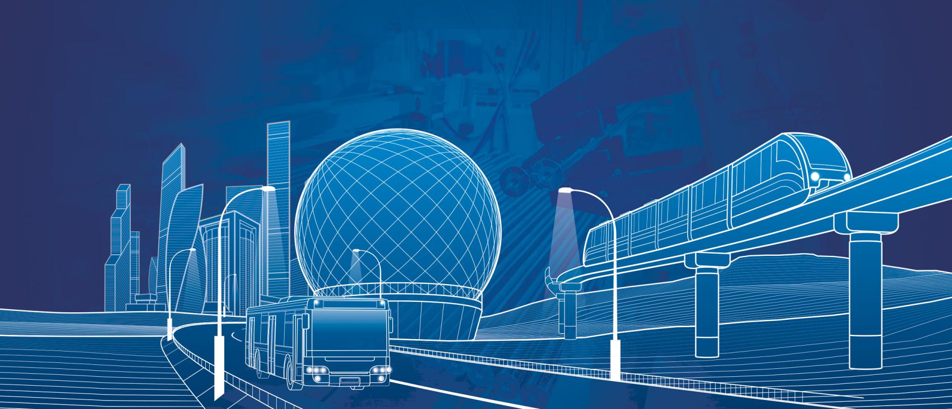 The picture shows the future mobility for which LSV bright steel is needed