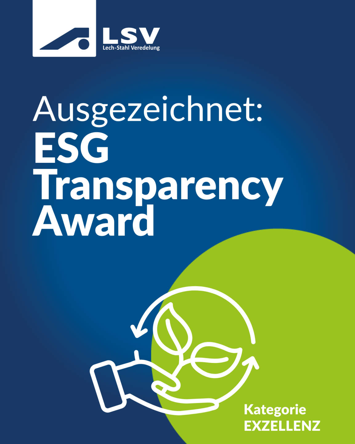 ESG Transparency Award erstmals für die LSV