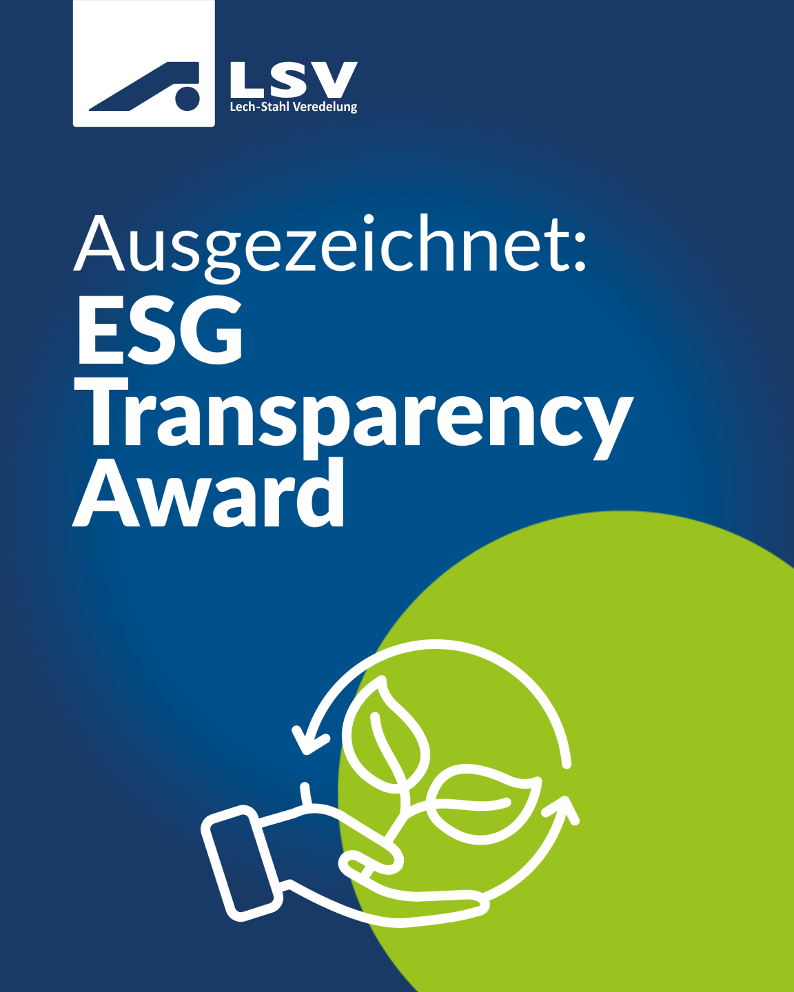 ESG Transparency Award erstmals für die LSV