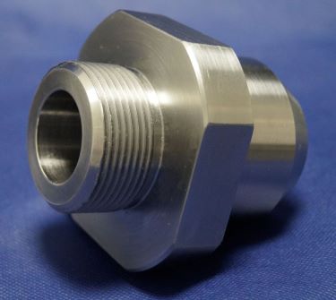 Dreh- und Fräs-Bauteil der LSV mit individueller Geometrie